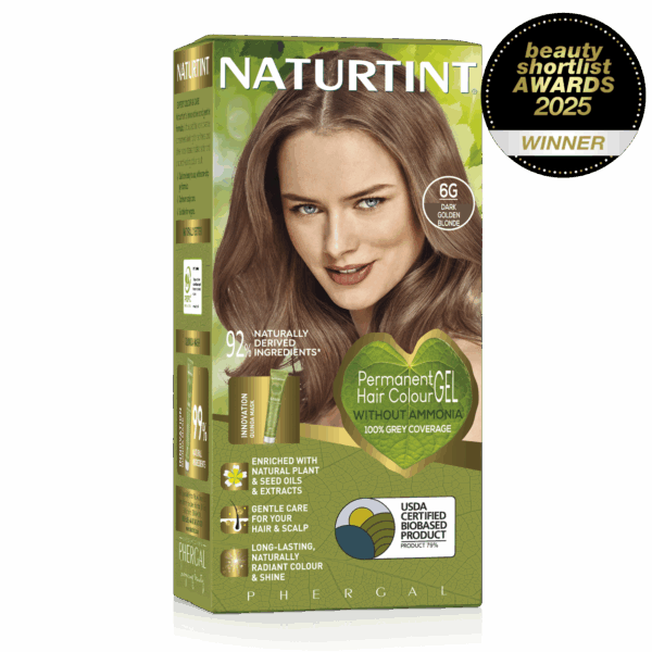 Naturtint Permanent Hair Colour Gel 6G Dark Golden Blonde 170ml