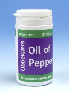 Obbekjaers Single Pack Peppermint Oil Tablets (150)