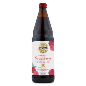 Biona Organic Cranberry Pure Juice, 750ml