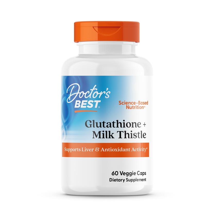 Glutathione + Milk Thistle 60 Vcaps