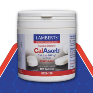 CalAsorb - Calcium 800mg 180 Tablets