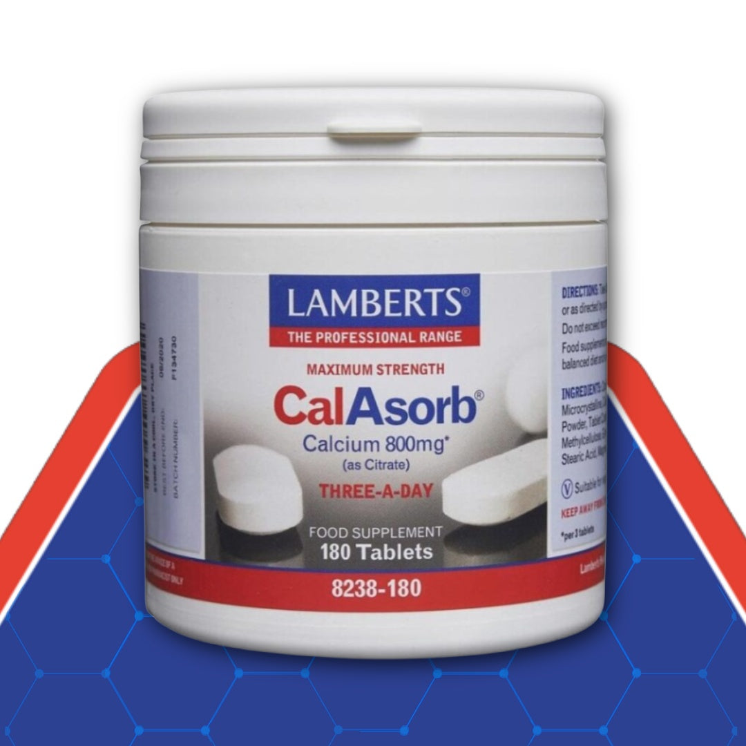 CalAsorb - Calcium 800mg 180 Tablets