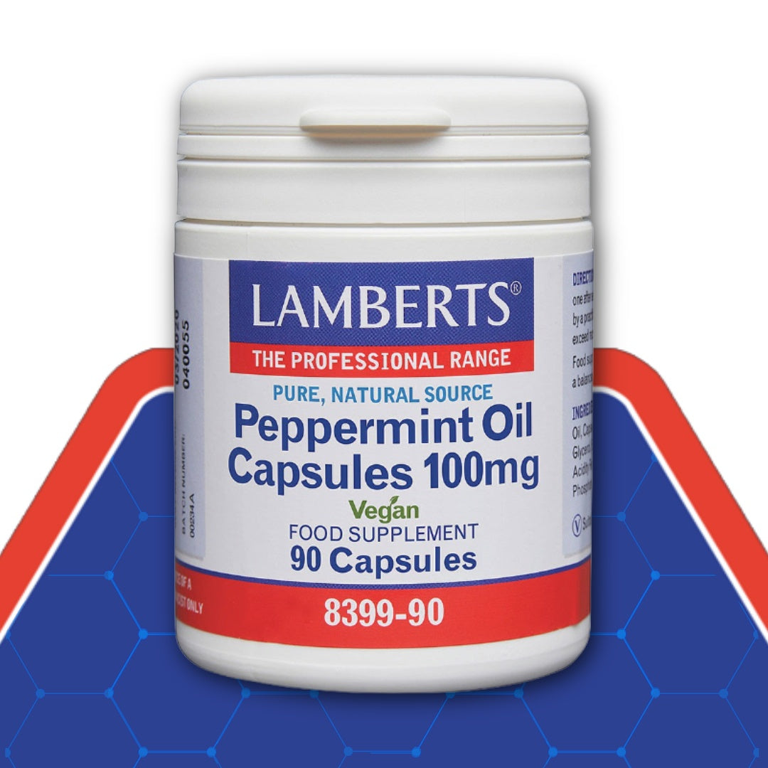 Peppermint Oil Capsules 100mg 90 Capsules