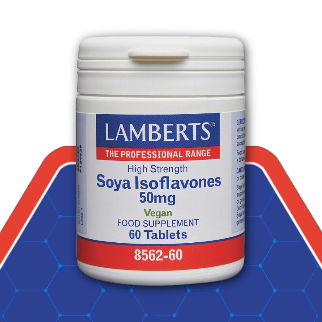 Soya Isoflavones 50mg 60 Tablets