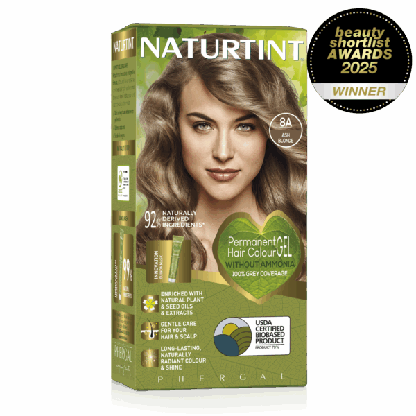 Naturtint Permanent Hair Colour Gel 8A Ash Blonde 170ml