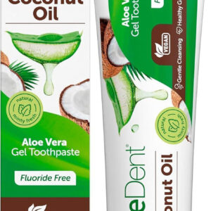 Coconut Oil Aloe Vera Gel Toothpaste Fluoride Fre
