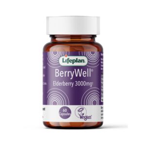 Lifeplan BerryWell High Strength Elderberry 3000mg 60 Capsules