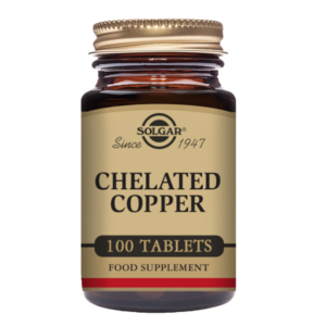 Solgar Chelated Copper Tablets - Pack of 100
