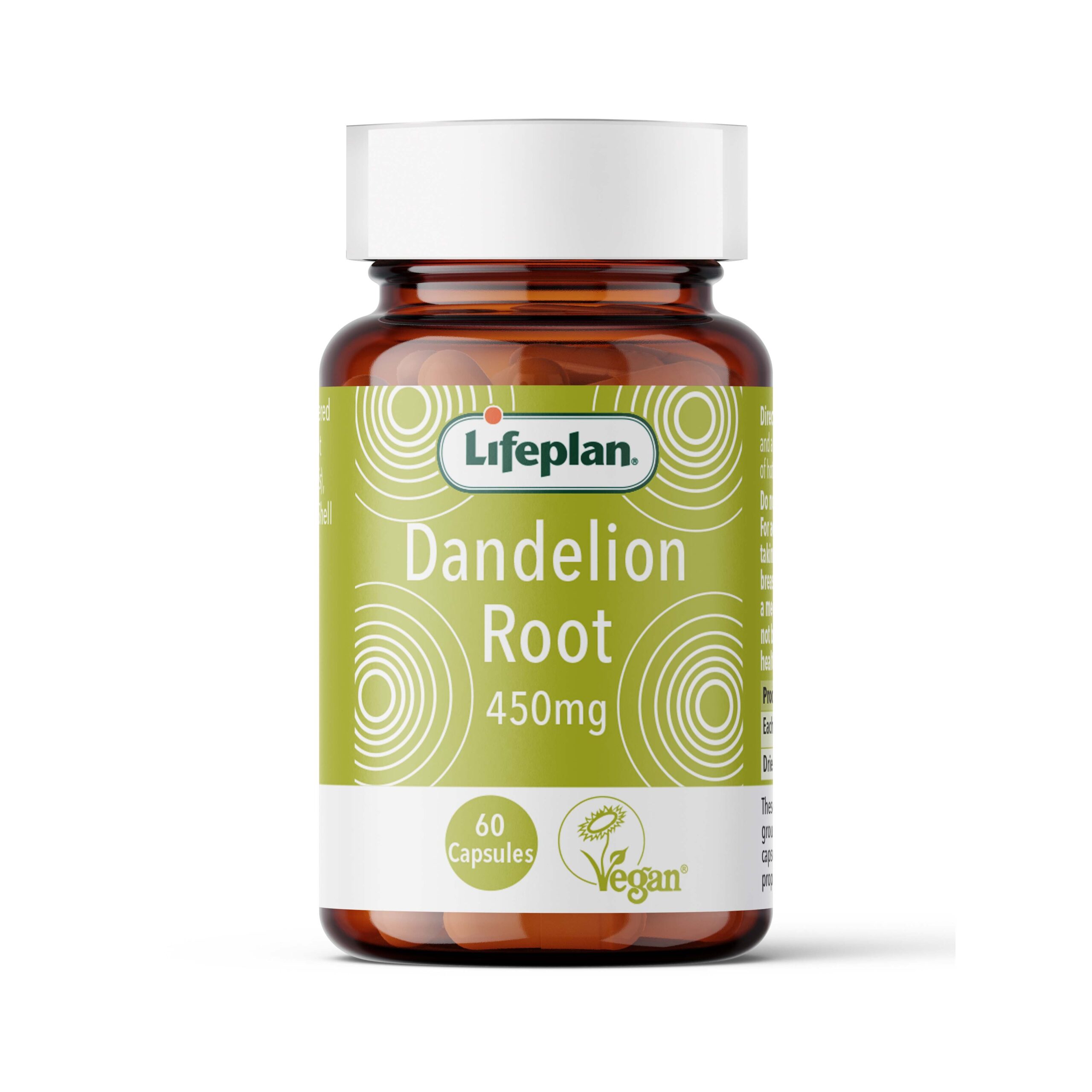 Lifeplan Dandelion Root 450mg 60 Capsules