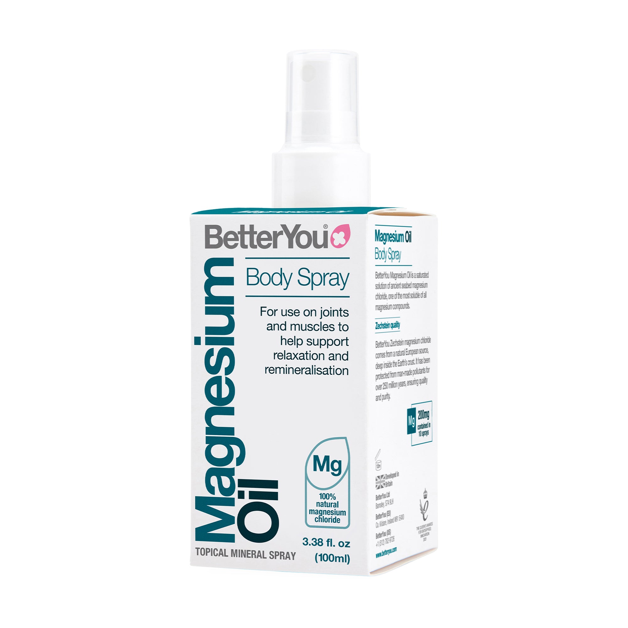 BetterYou Magnesium Oil Original Body Spray - 100ml