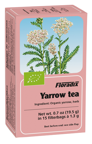 Floradix Organic Yarrow Herbal Tea - 15 Filterbags