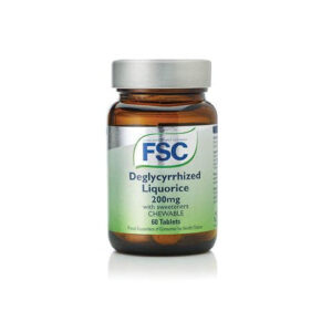 Deglycyrrhized Liquorice 200mg 60 Tablets