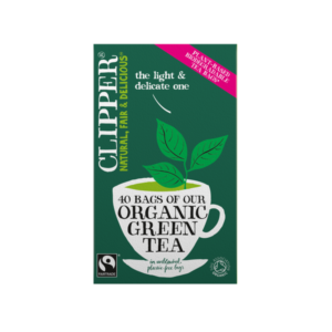 Clipper Organic & Fairtrade Green Tea 40 Bags