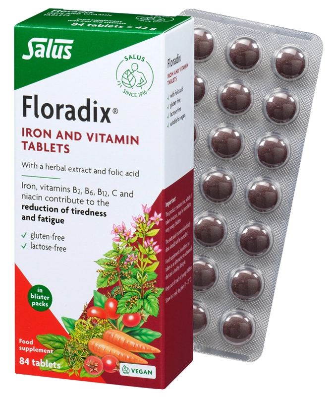 Floradix Iron Tablets 84s