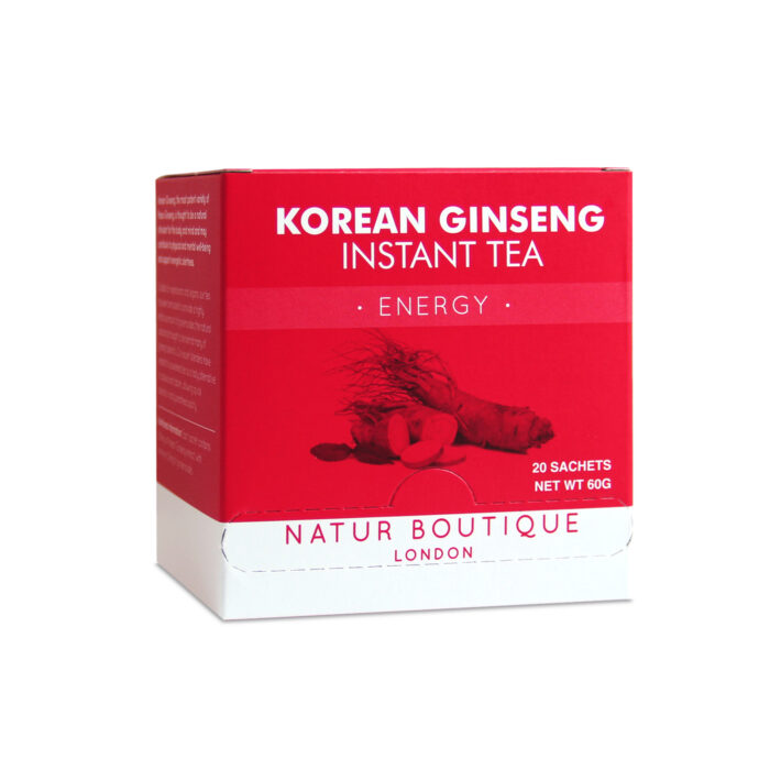 Natur Boutique Korean Ginseng Instant Tea, 20 Sachets