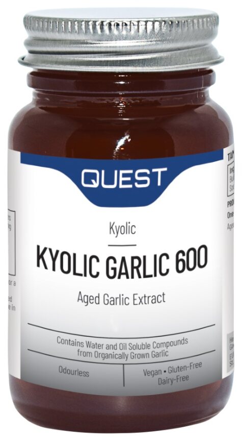 Quest Kyolic Garlic 600mg (Odourless, 50% Extra Free)