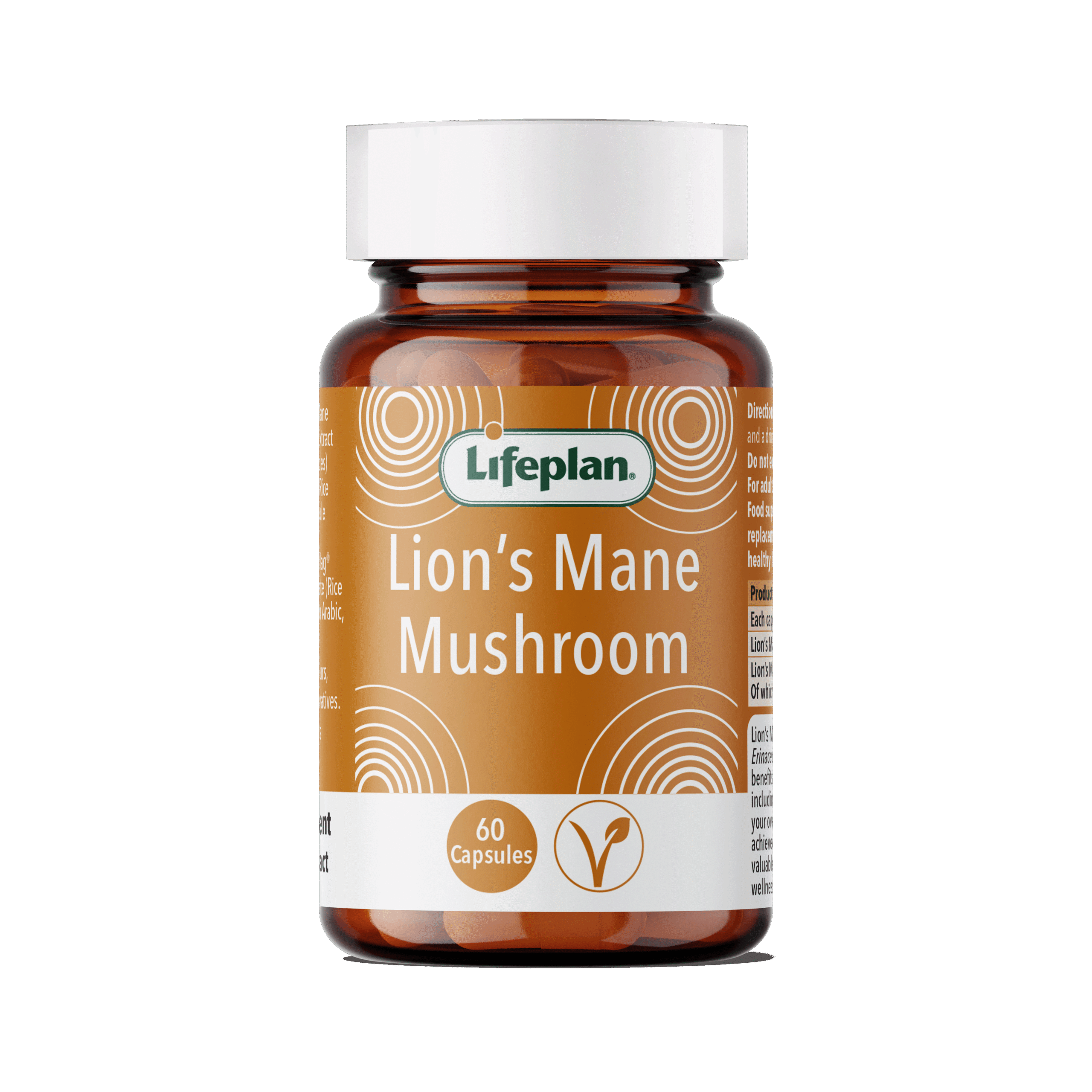 Lifeplan Lion's Mane Mushroom 60 Capsules