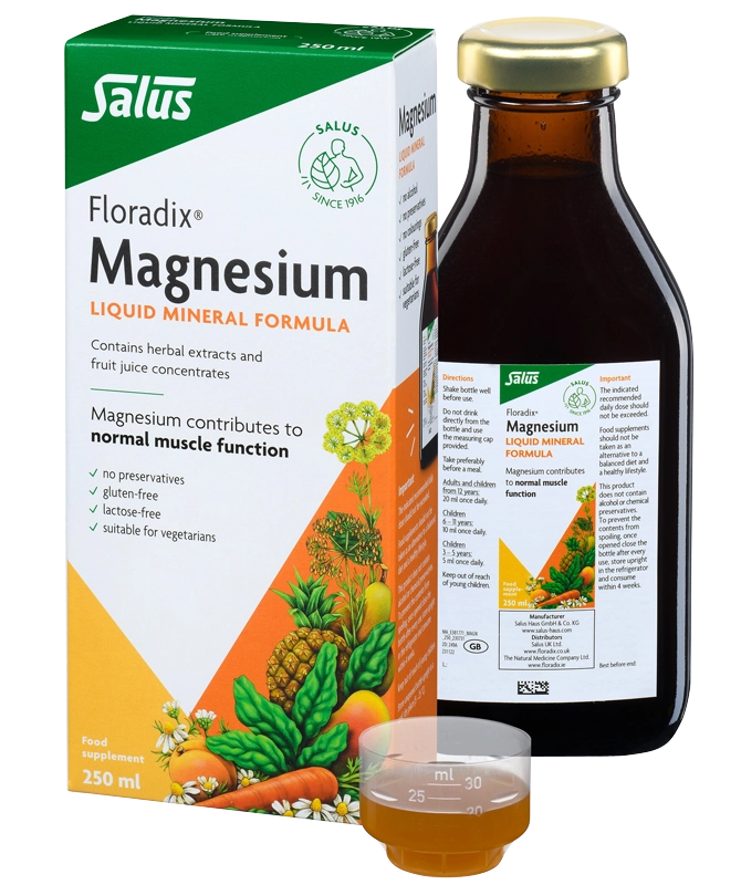 Floradix Magnesium Liquid Mineral Supplement 250ml