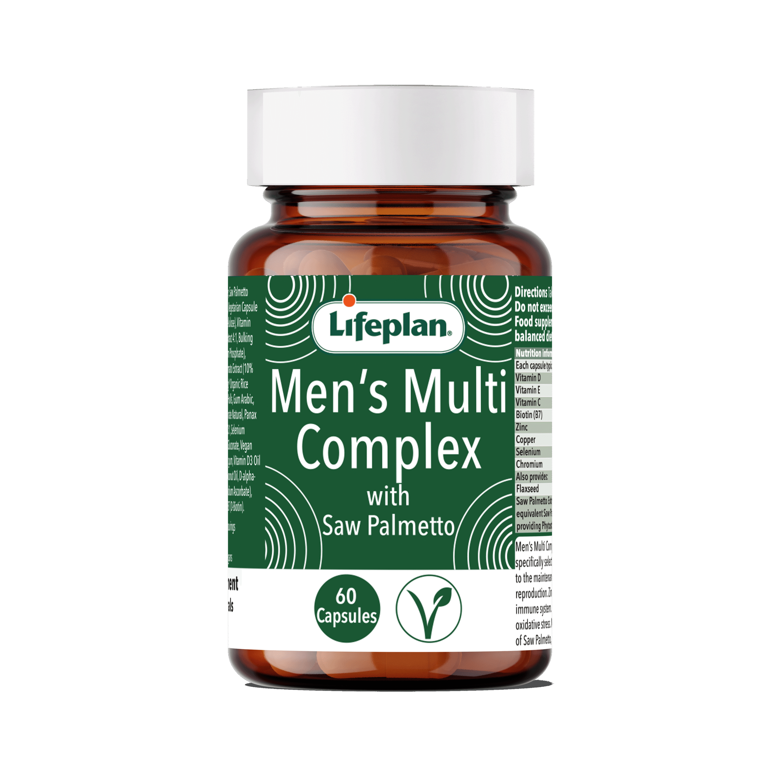 Lifeplan Men's Multi Complex 60 Capsules