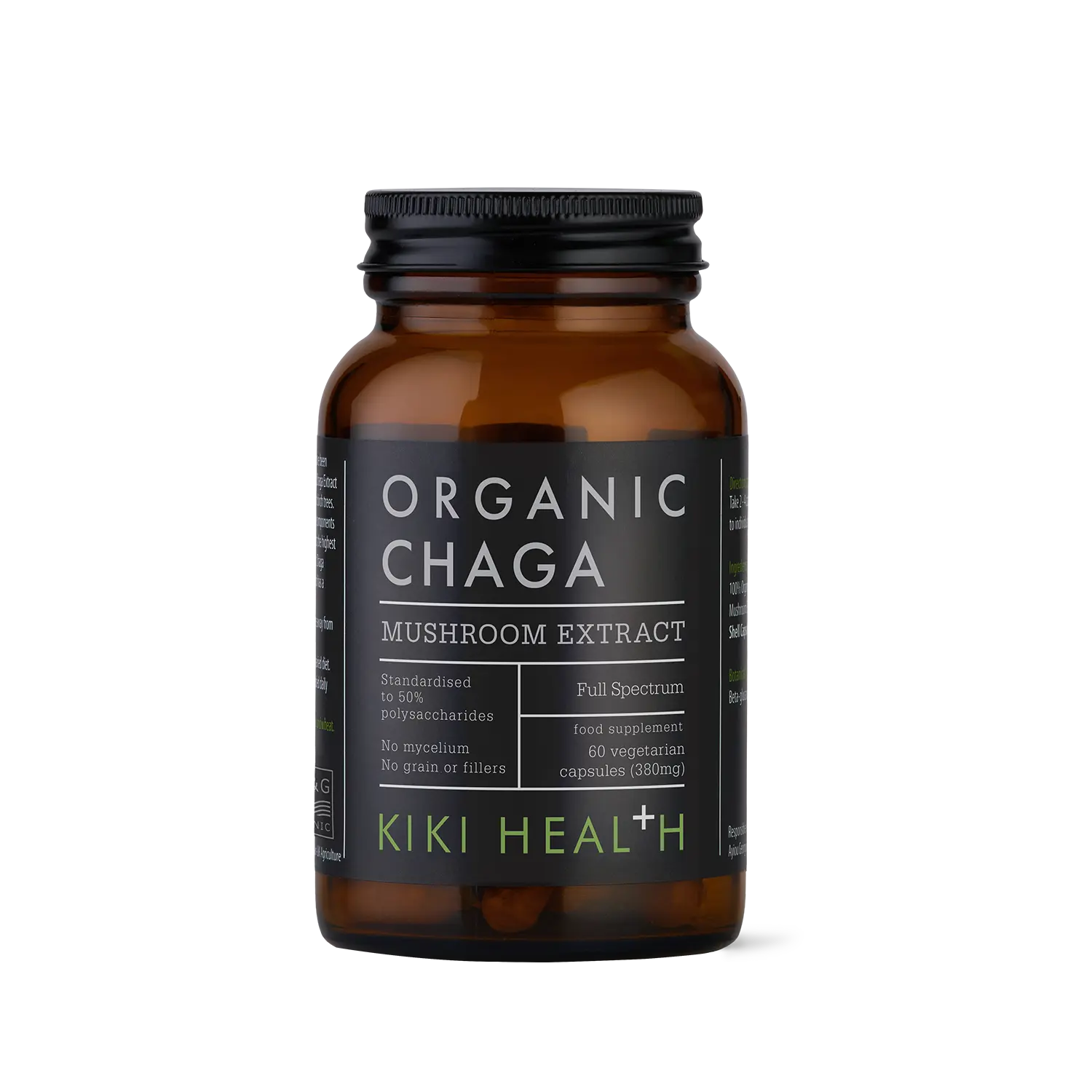 KIKI Health Organic Chaga Extract Mushroom