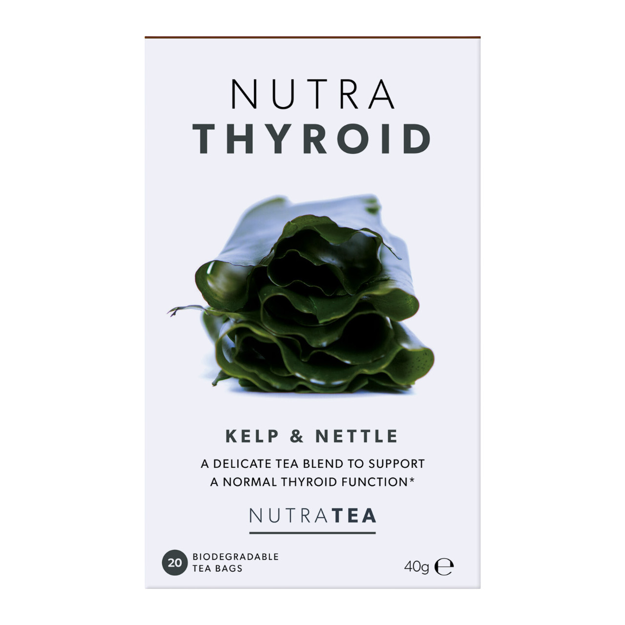 NutraTea NutraThyroid Herbal Tea - 20 Tea Bags