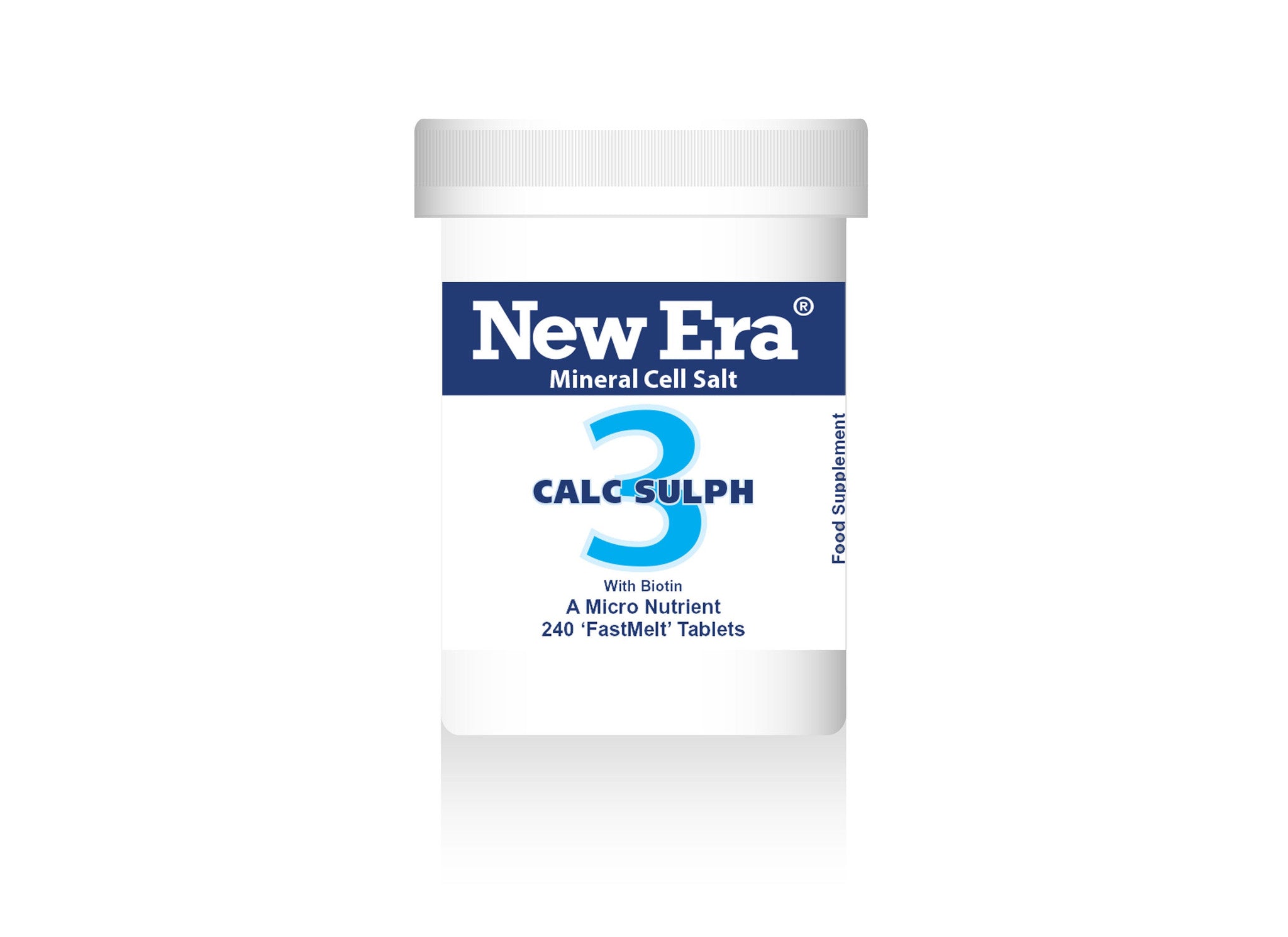 New Era No.3 Calc. Sulph. 240 tabs