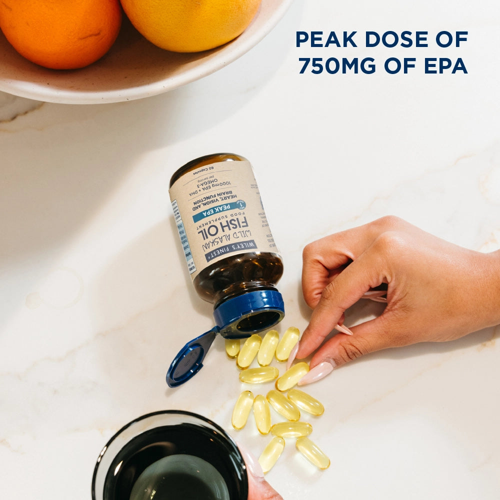 Wiley's Finest Peak EPA Omega-3 Fish Oil