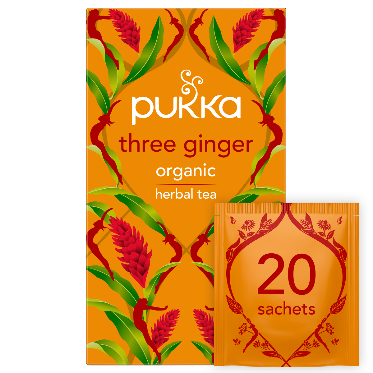 Pukka Three Ginger Tea - 20 Tea Bags