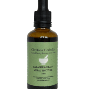 Claytons Herbalist Parasite & Heavy Metal Tincture 50ml