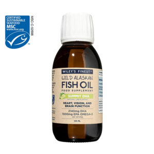 Wiley's Finest Summit DHA Wild Alaskan Fish Oil Liquid (Lime)