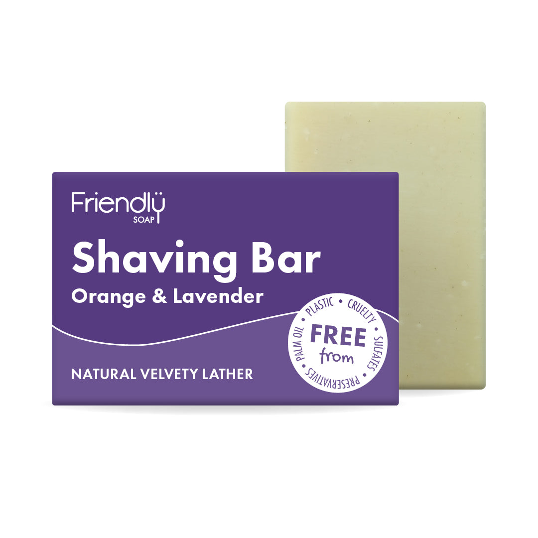 Shaving Bar - Orange & Lavender 95g