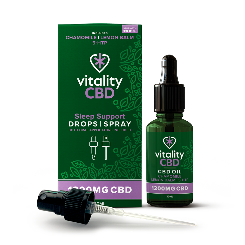 Drops | Spray Sleep Support 1200mg | 30ml