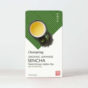Clearspring Organic Japanese Sencha Green Tea, 20 Tea Sachets