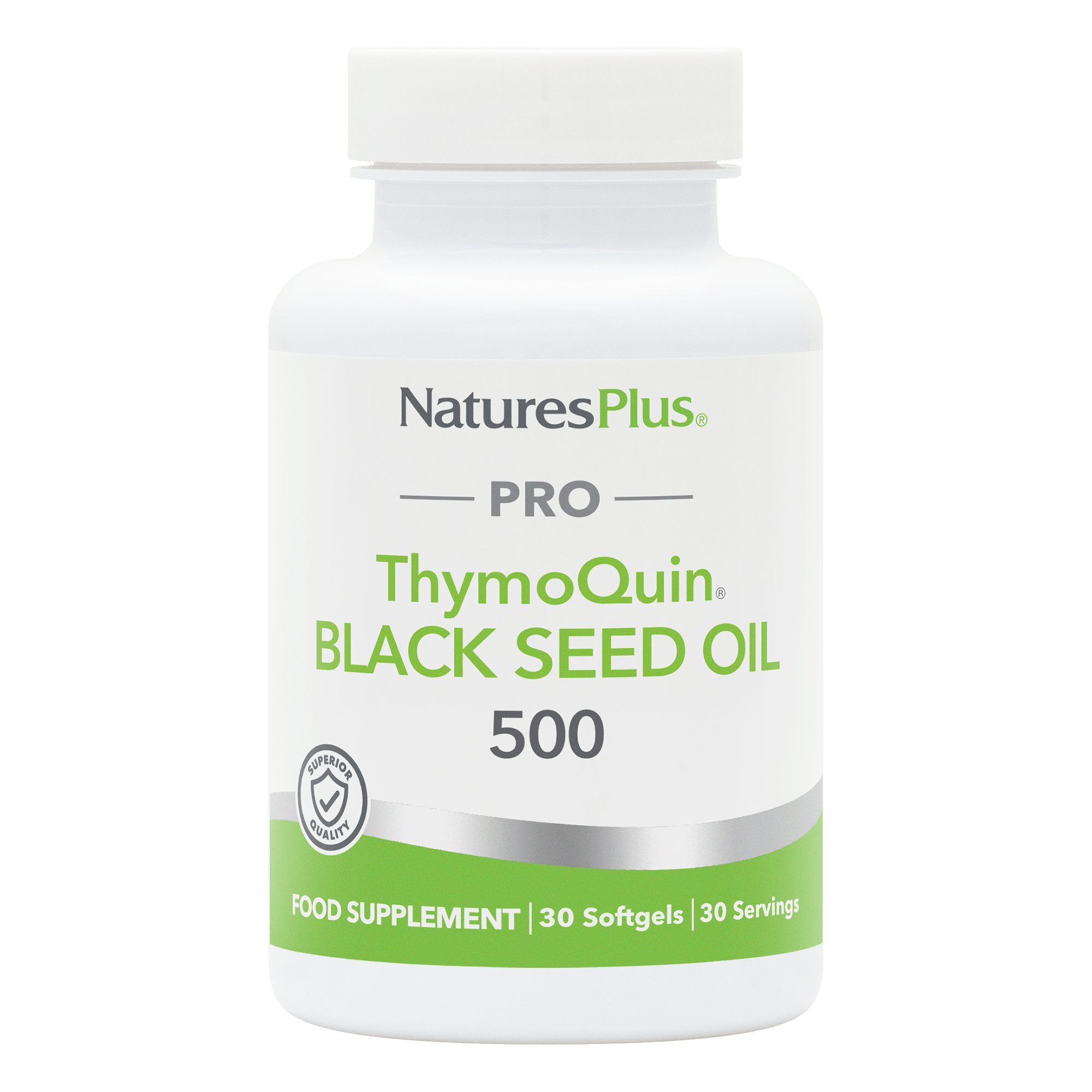 NaturesPlus PRO ThymoQuin Black Seed Oil 500mg