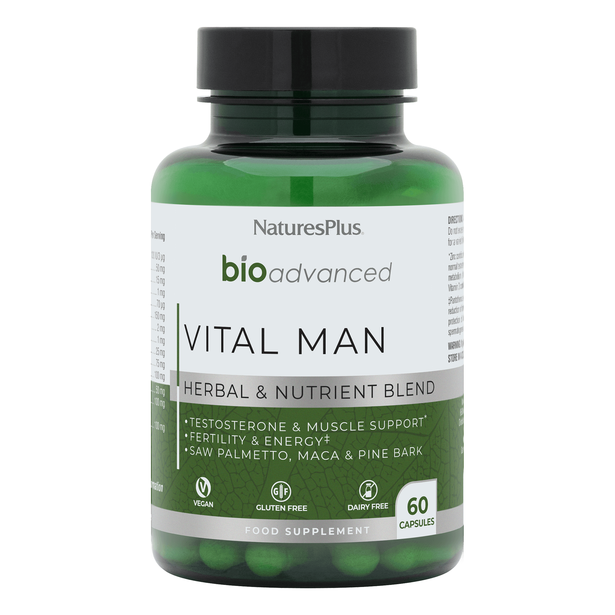 BioAdvanced Vital Man Capsules, 60 Count