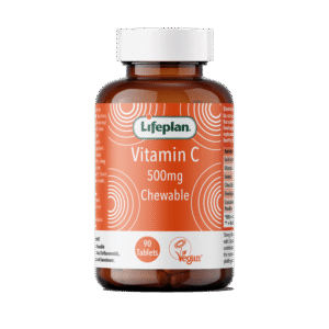 Lifeplan Vitamin C Chewable 500mg 60 Tablets
