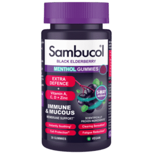 Sambucol Extra Defence Menthol Gummies