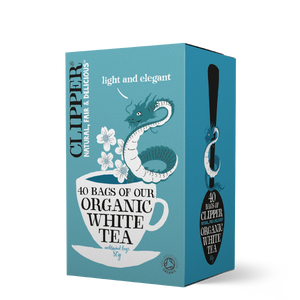 Clipper Organic & Fairtrade White Tea 40 Bags