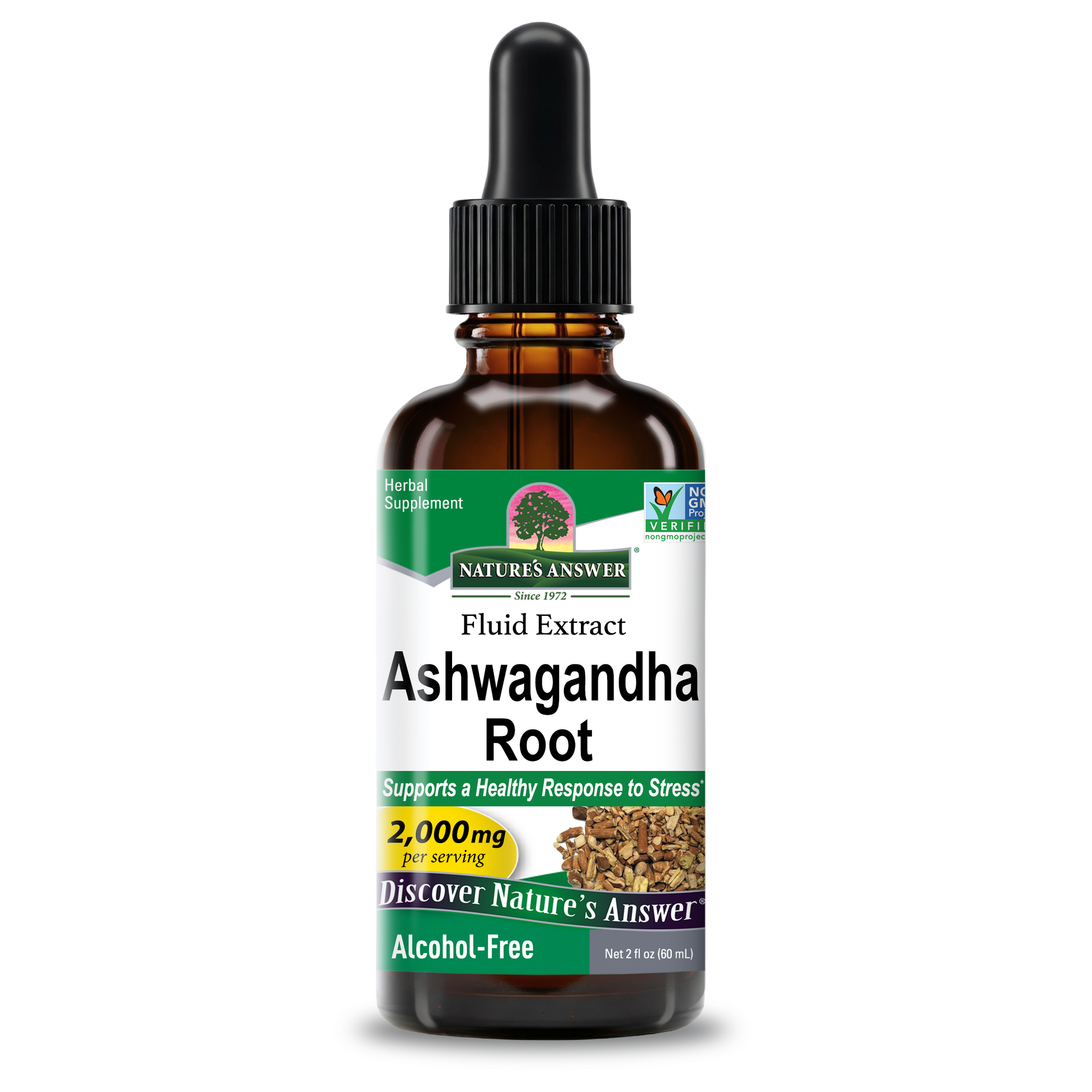 Nature's Answer Ashwagandha Root Extract - Alcohol Free Liquid