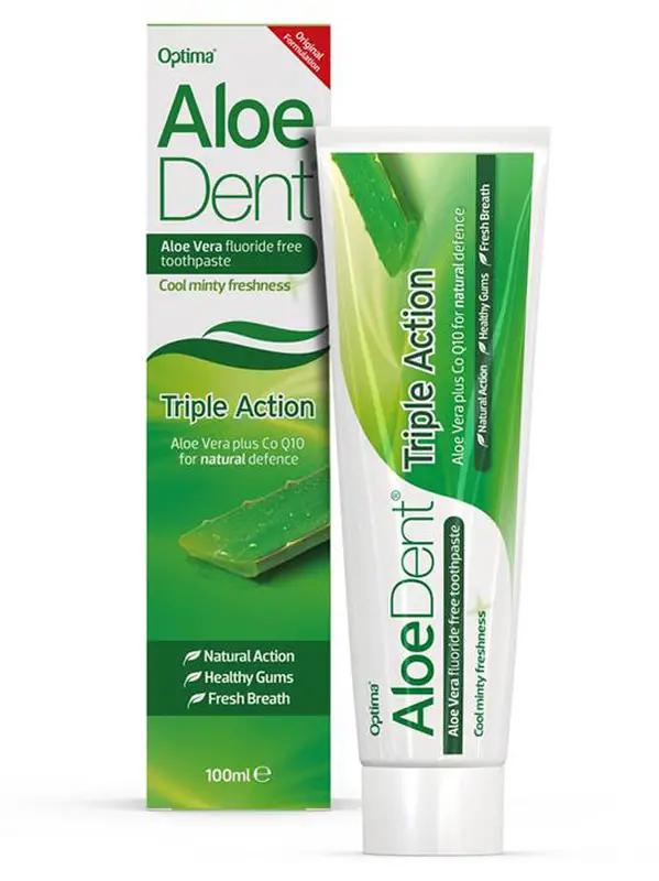 Original Aloe Vera Toothpaste + Co Q10 -Mint 100ml