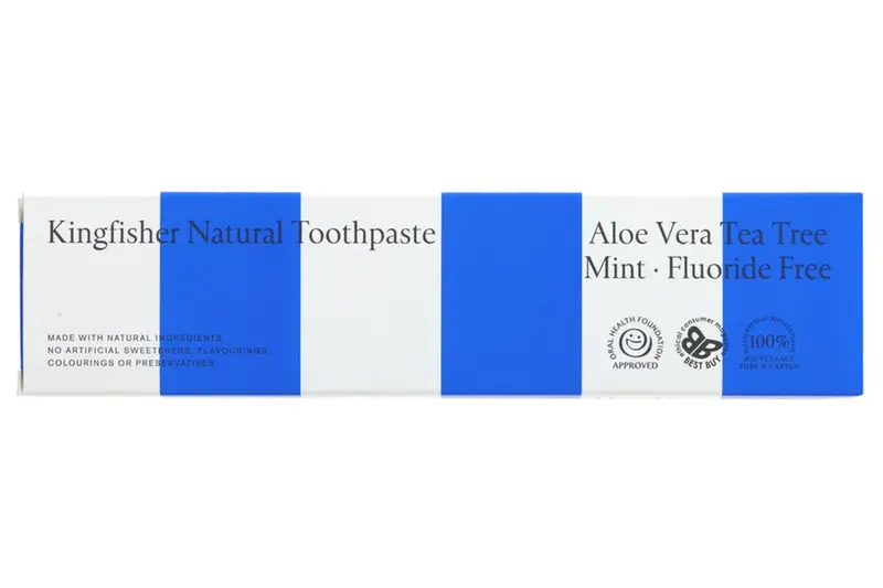 Aloe Vera Tea Tree Mint Fluoride Free Toothpaste 100ml