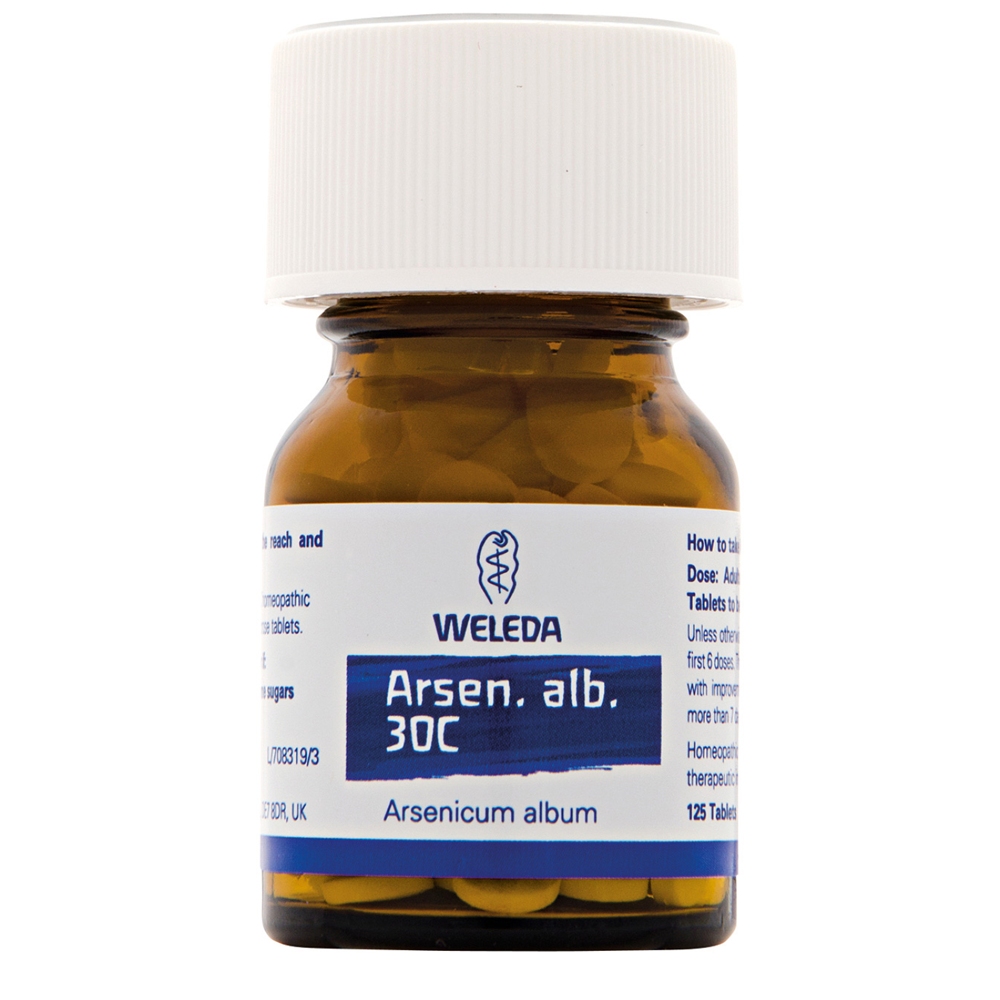 Arsen Alb 30C - 125 tabs
