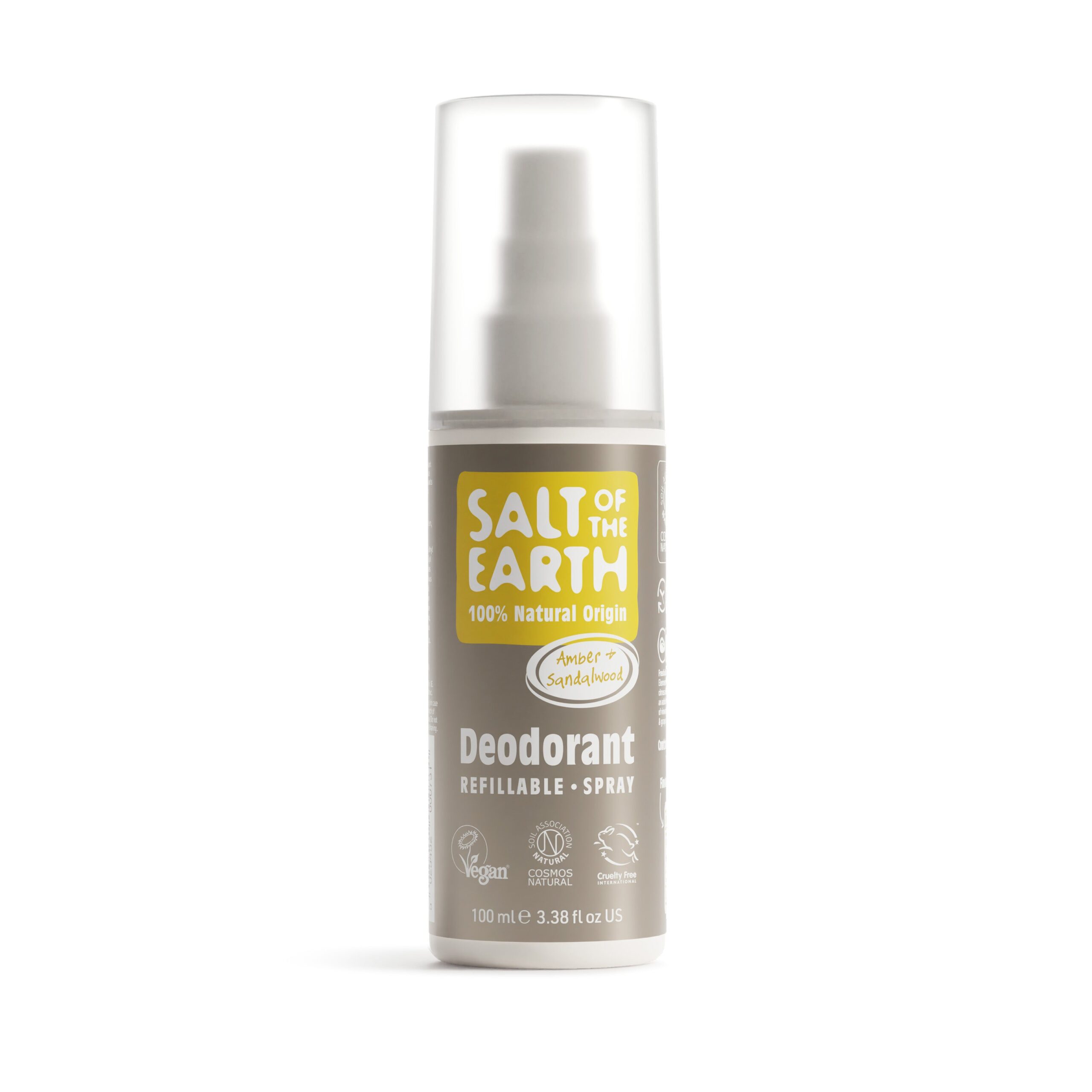 Amber & Sandalwood Deodorant Spray 100ml