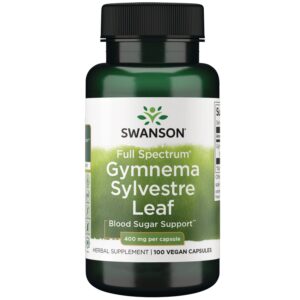 Swanson Premium Full Spectrum Gymnema Sylvestre Leaf 400 mg