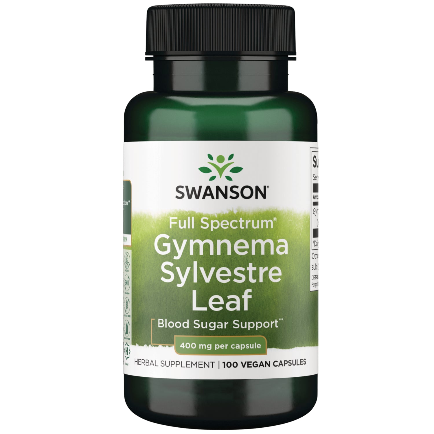 Swanson Premium Full Spectrum Gymnema Sylvestre Leaf 400 mg