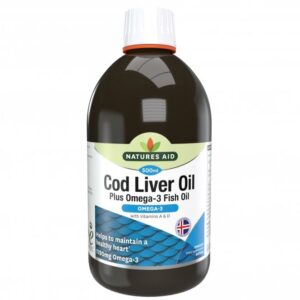 Natures Aid Cod Liver Oil Liquid