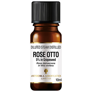 Rose Otto Diluted Steam Distilled 5% 10ml