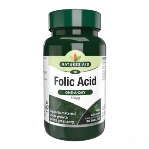 Natures Aid Folic Acid 400ug