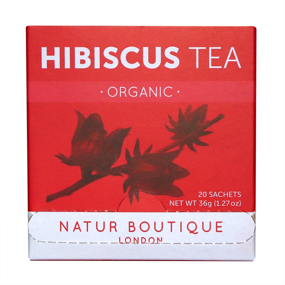 Natur Boutique Organic Hibiscus Tea - 20 Sachets
