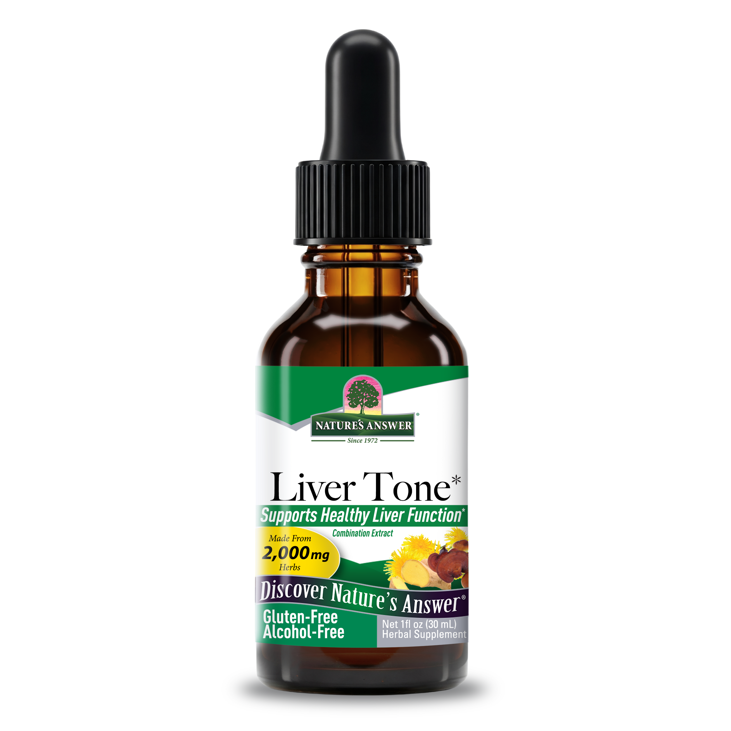 Nature's Answer Liver Tone Complex Extract, Alcohol-Free - 1 fl oz (30ml)